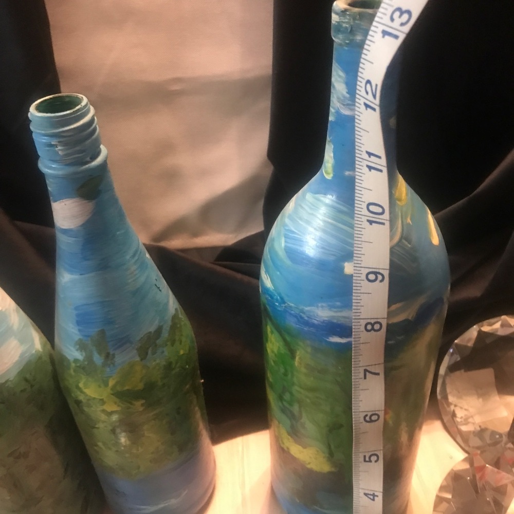 💚💙 Bottle Vase 💚💙 - Picture 9 of 13